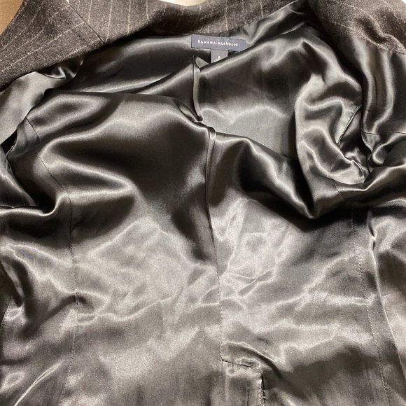 Banana Republic Wool Cashmere Blend Striped Blazer - Picture 8 of 12